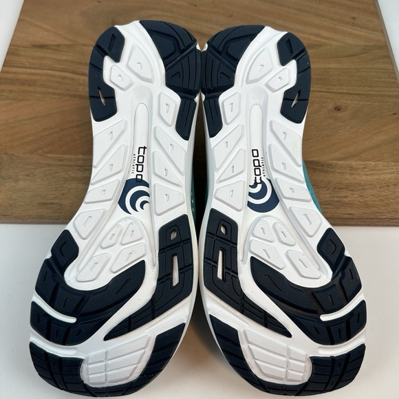 New Mens Topo Cyclone Teal Athletic Trail Running Shoes Sneakers Size 10 M - Picture 7 of 8